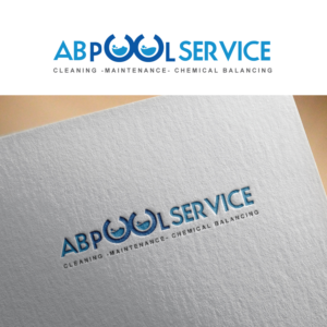 Logo Design by webeezine for AB Pool Service  | Design: #14889592