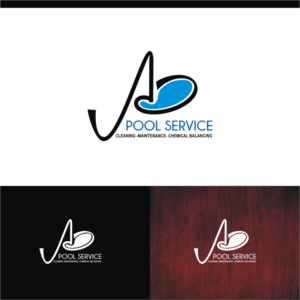Logo Design by webeezine for AB Pool Service  | Design: #14899120
