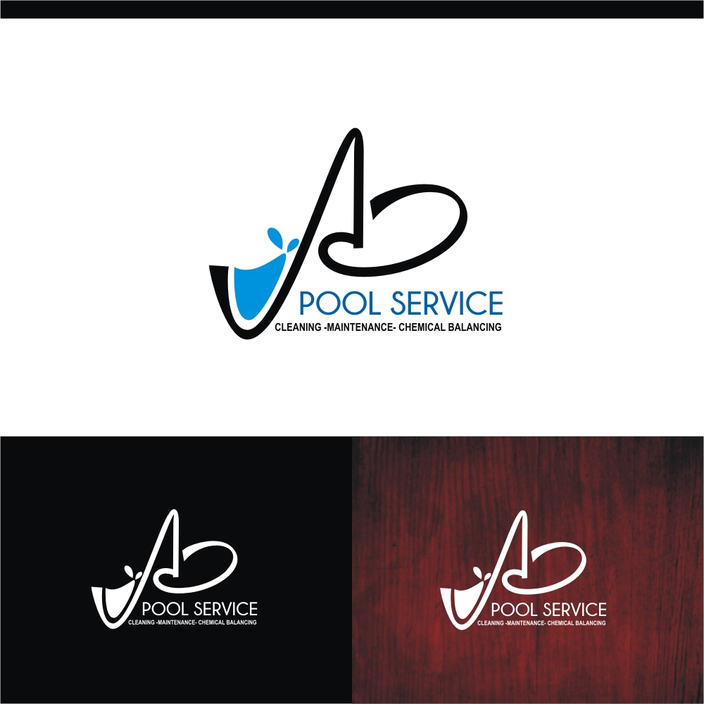 Logo Design by webeezine for AB Pool Service  | Design #14899121