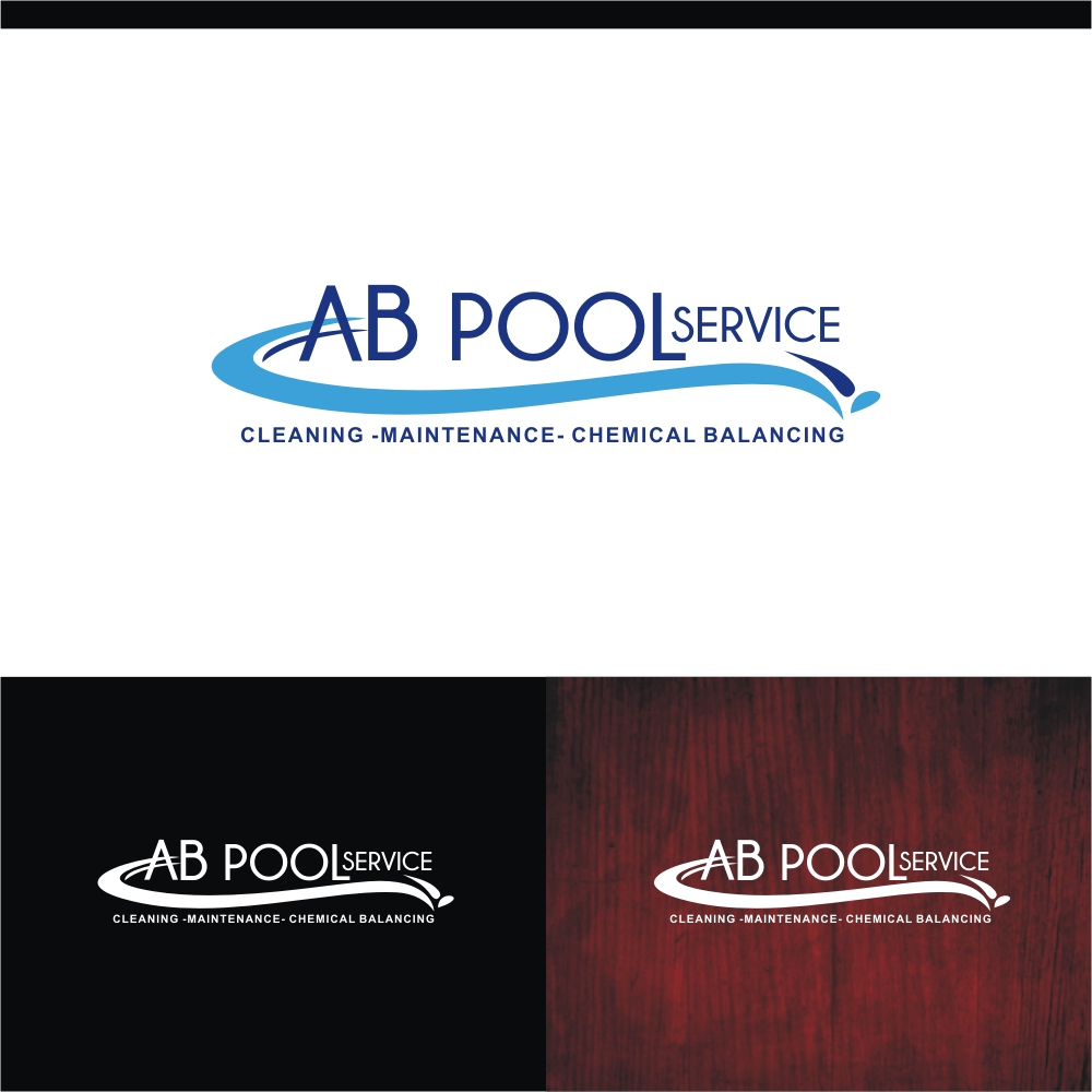 Logo Design by webeezine for AB Pool Service  | Design #14899122