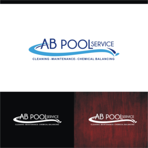 Logo Design by webeezine for AB Pool Service  | Design: #14899122