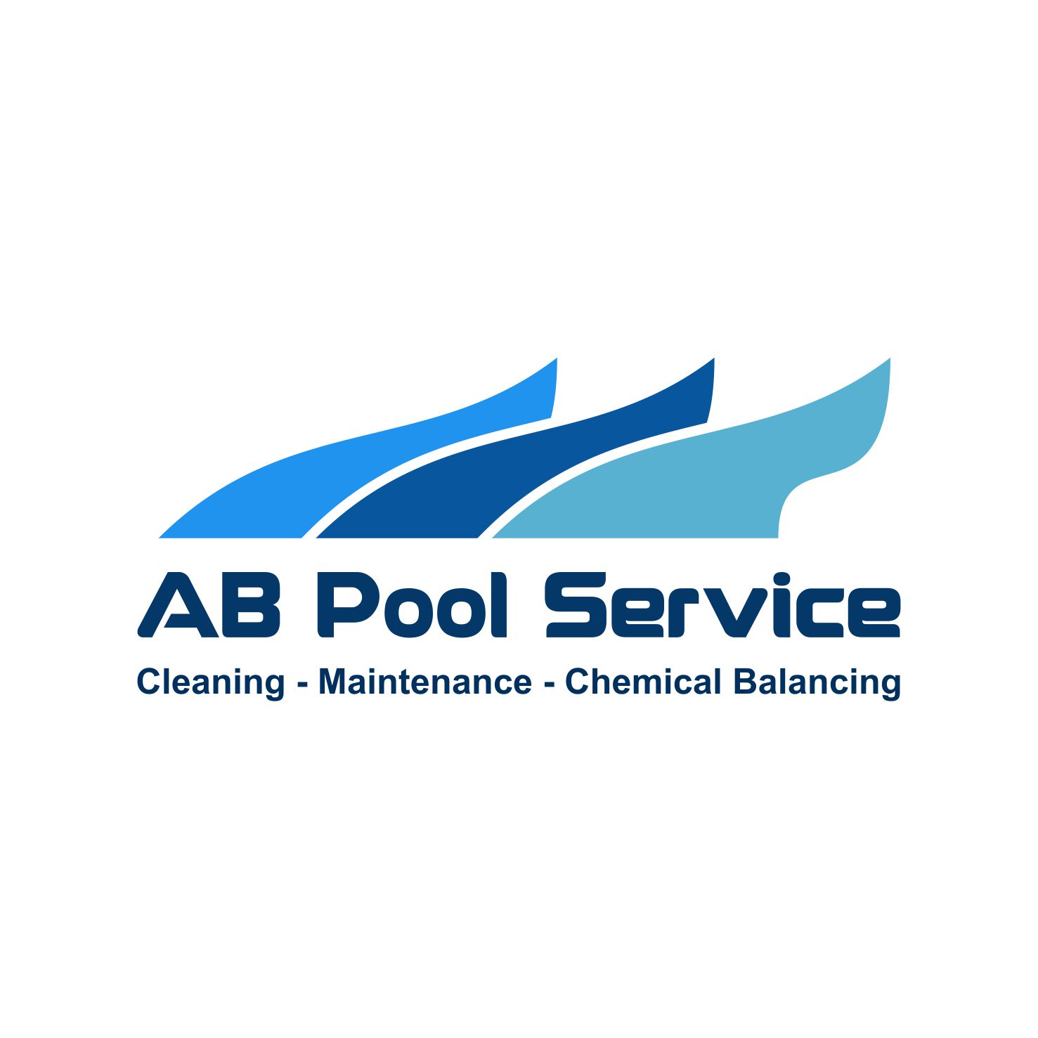 Logo Design by ipung_art for AB Pool Service  | Design #15259842