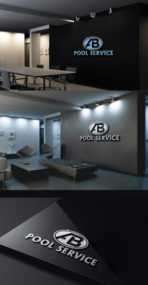 Logo Design by zebronicgraphic for AB Pool Service  | Design: #14956659