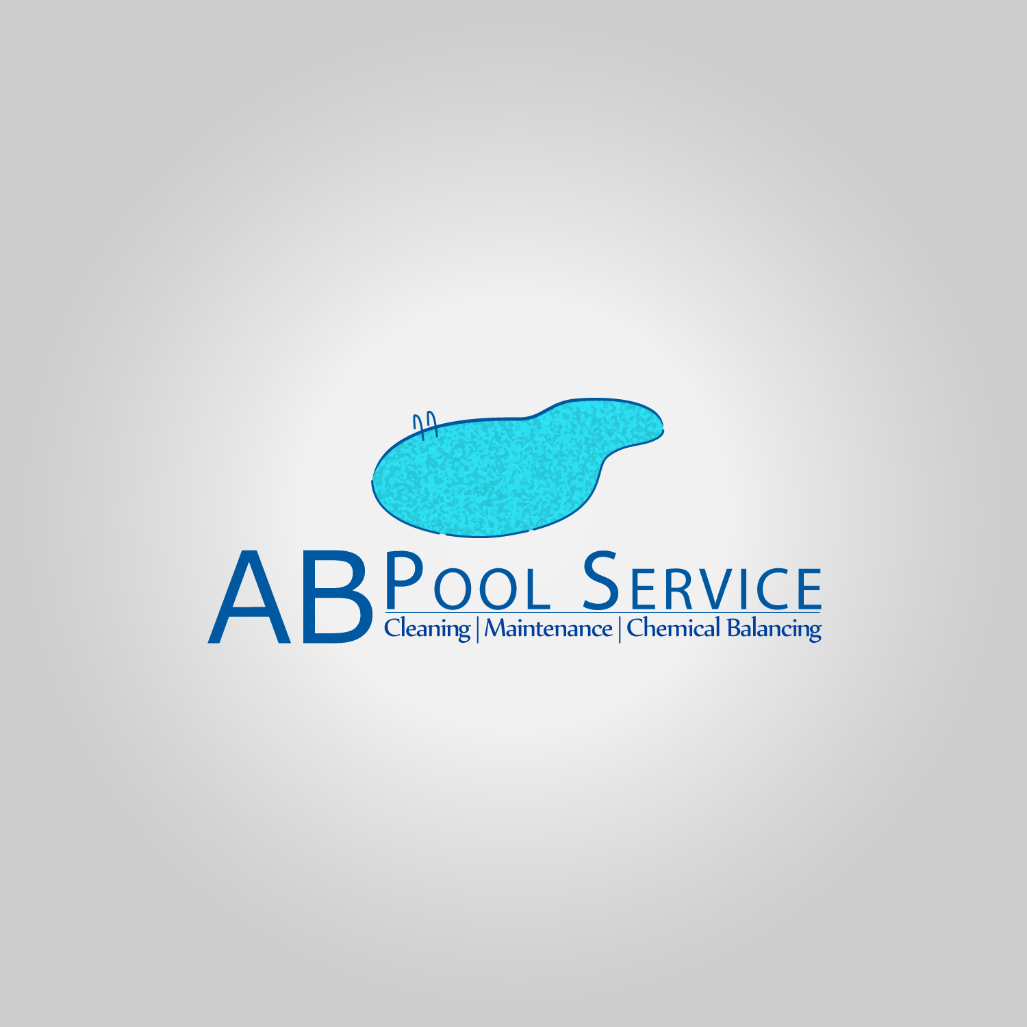 Logo Design by abderrahmanelfiout for AB Pool Service  | Design #15152604