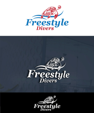 Logo Design by joliau for Freestyle Divers | Design: #14875879