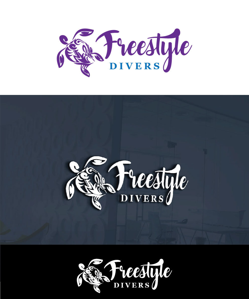 Logo Design by joliau for Freestyle Divers | Design #14875880