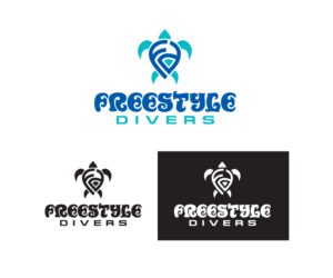 Logo Design by Buck Tornado for Freestyle Divers | Design #14872410
