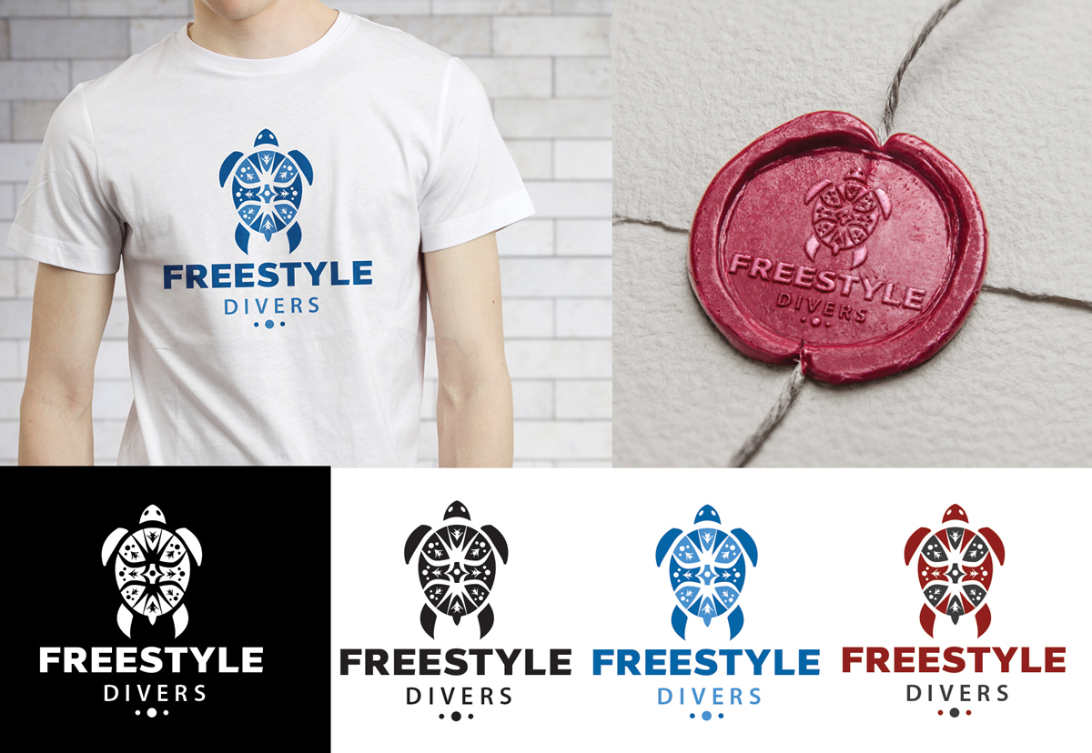 Logo Design by Impressive Solutions for Freestyle Divers | Design #14877691