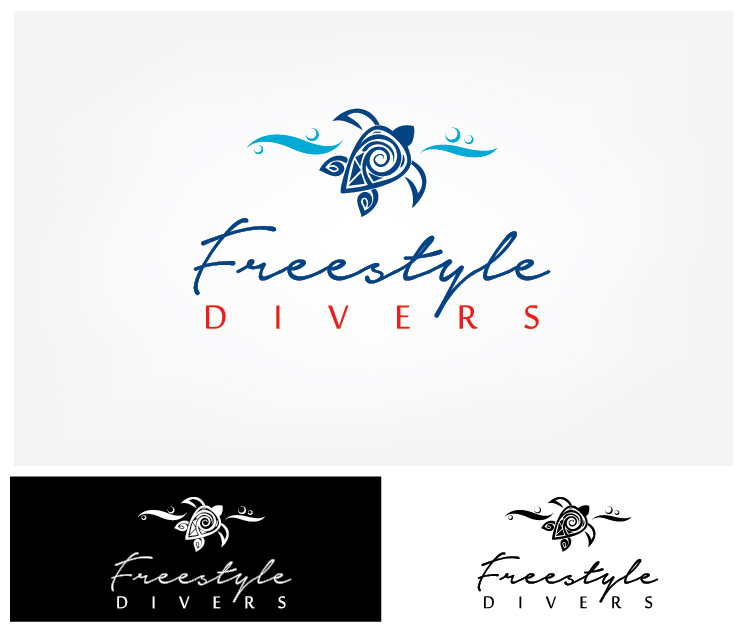 Logo Design by ipog for Freestyle Divers | Design #14871658