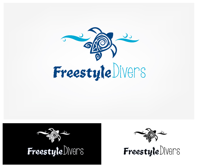 Logo Design by ipog for Freestyle Divers | Design #14872794