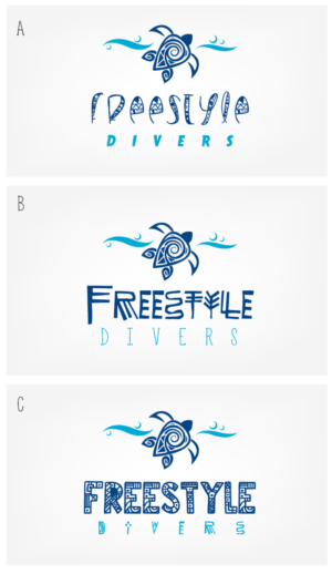 Logo Design by ipog for Freestyle Divers | Design: #14874181
