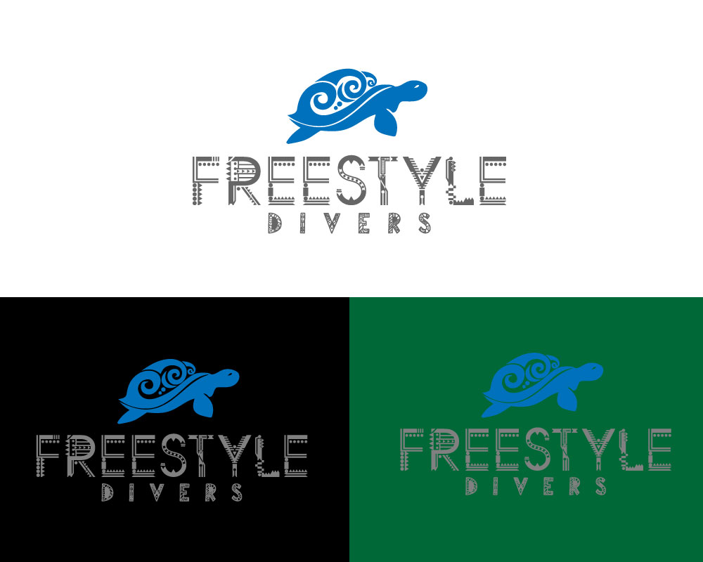 Logo Design by iftia Design for Freestyle Divers | Design #14888564