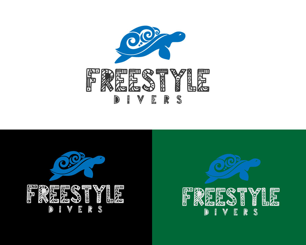 Logo Design by iftia Design for Freestyle Divers | Design #14888565