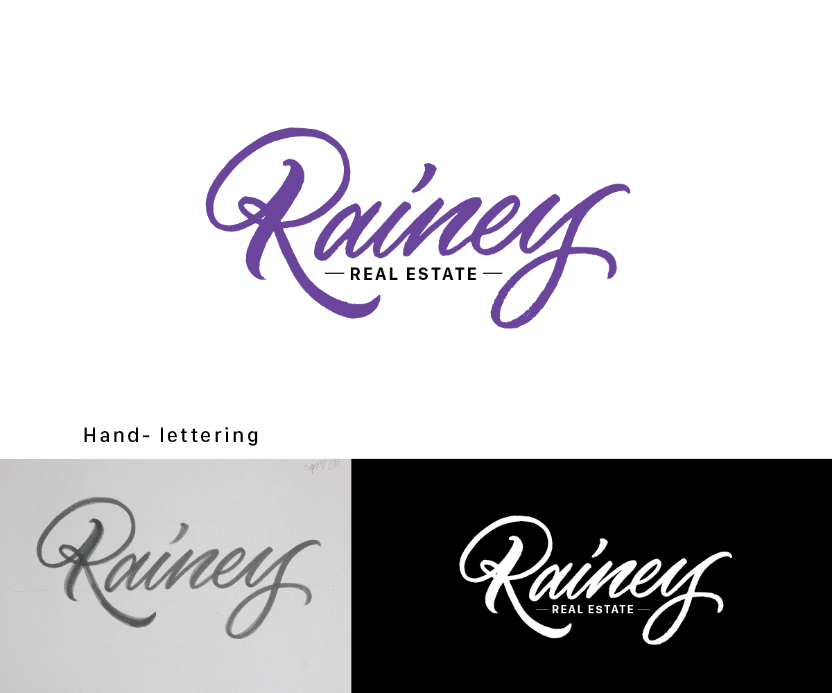 Logo Design by Khai Nguyen for Rainey Realestate | Design #14932764