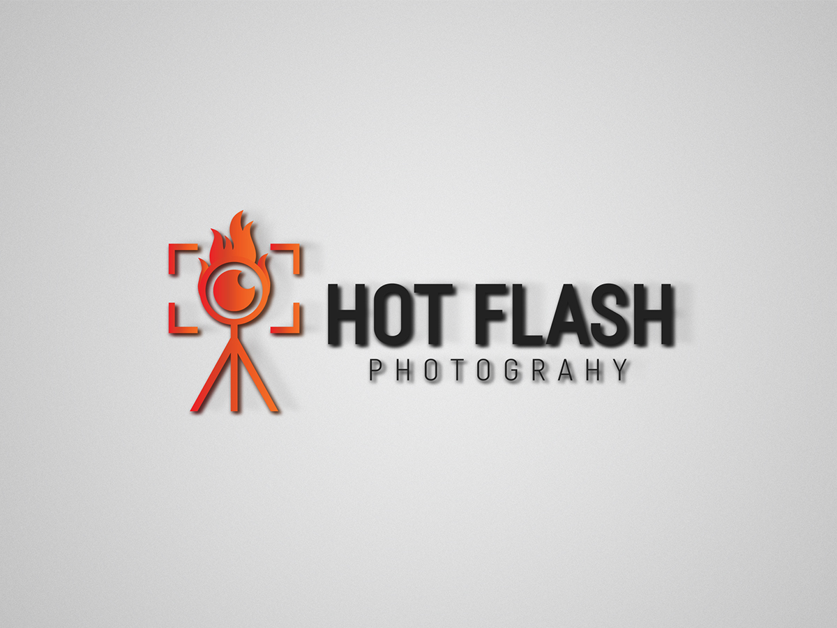 Playful, Modern, It Company Logo Design for Hot Flash Photograhy by ...