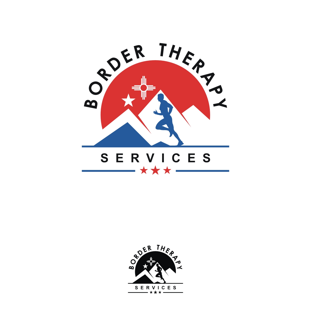 Logo-Design von webeezine für Border therapy Services  | Design #14906056