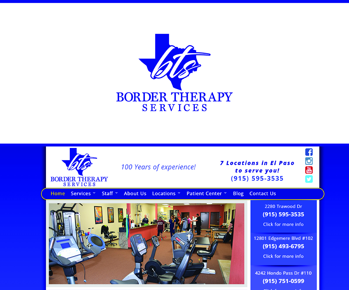 Logo-Design von eMARK für Border therapy Services  | Design #14890823
