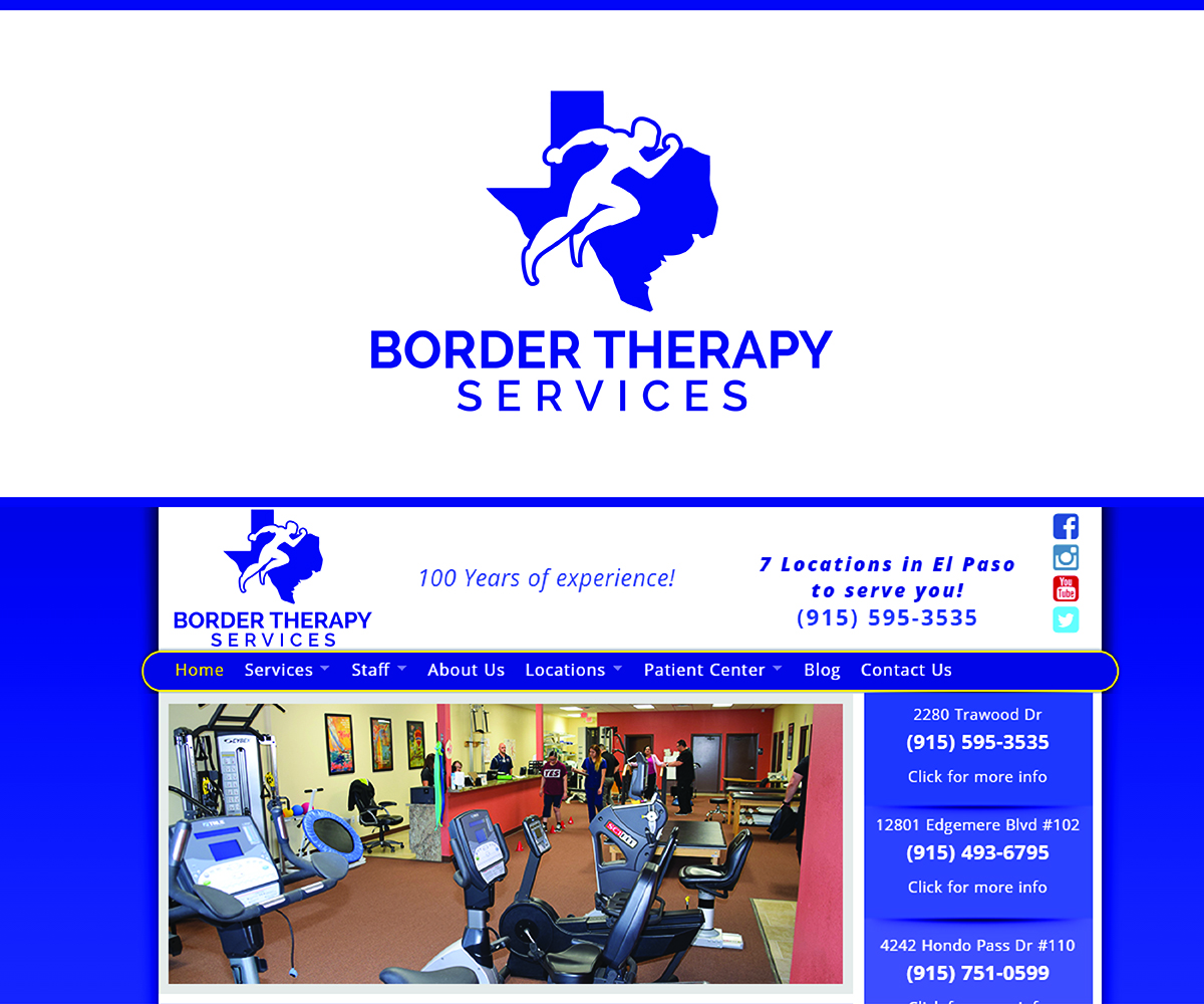 Logo-Design von eMARK für Border therapy Services  | Design #14890824