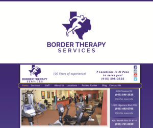 Logo-Design von eMARK für Border therapy Services  | Design: #14890824