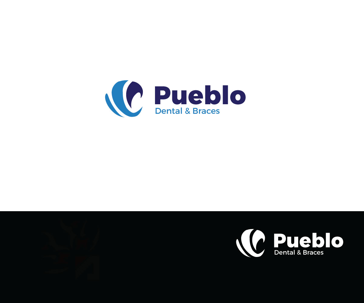 Logo-Design von Artknyte für Pueblo dental and braces  | Design #14968976
