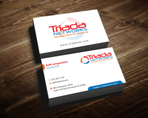 Business Card Design by Infinitive Technology for Triada Networks LLC | Design: #14905667