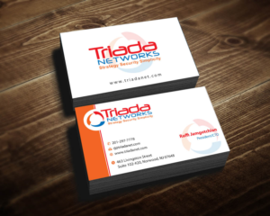 Business Card Design by Infinitive Technology for Triada Networks LLC | Design: #14905737