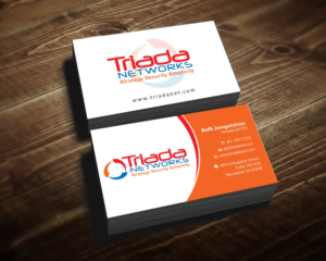 Business Card Design by Infinitive Technology for Triada Networks LLC | Design: #14906034
