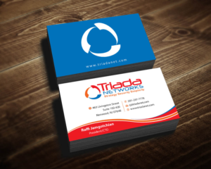 Business Card Design by Infinitive Technology for Triada Networks LLC | Design: #14906035
