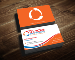 Business Card Design by Infinitive Technology for Triada Networks LLC | Design: #14906036