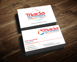 Business Card Design by Infinitive Technology for Triada Networks LLC | Design: #14906037