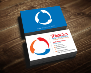 Business Card Design by Infinitive Technology for Triada Networks LLC | Design: #14906038