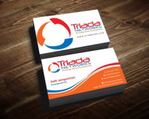 Business Card Design by Infinitive Technology for Triada Networks LLC | Design: #14906076
