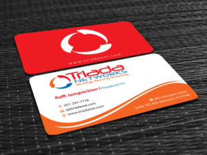 Business Card Design by Infinitive Technology for Triada Networks LLC | Design: #14906078