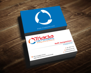 Business Card Design by Infinitive Technology for Triada Networks LLC | Design: #14906080