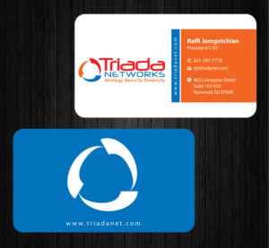 Business Card Design by Infinitive Technology for Triada Networks LLC | Design: #14906097