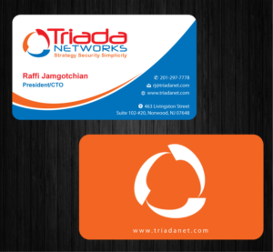 Business Card Design by Infinitive Technology for Triada Networks LLC | Design: #14906162