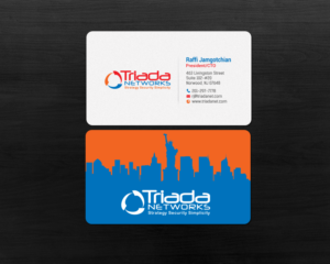 Business Card Design by chandrayaan.creative for Triada Networks LLC | Design: #14892132