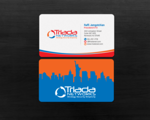 Business Card Design by chandrayaan.creative for Triada Networks LLC | Design: #14892178