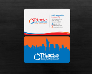 Business Card Design by chandrayaan.creative for Triada Networks LLC | Design: #14892185