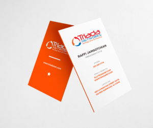 Business Card Design by Graphic Flame for Triada Networks LLC | Design: #14888950