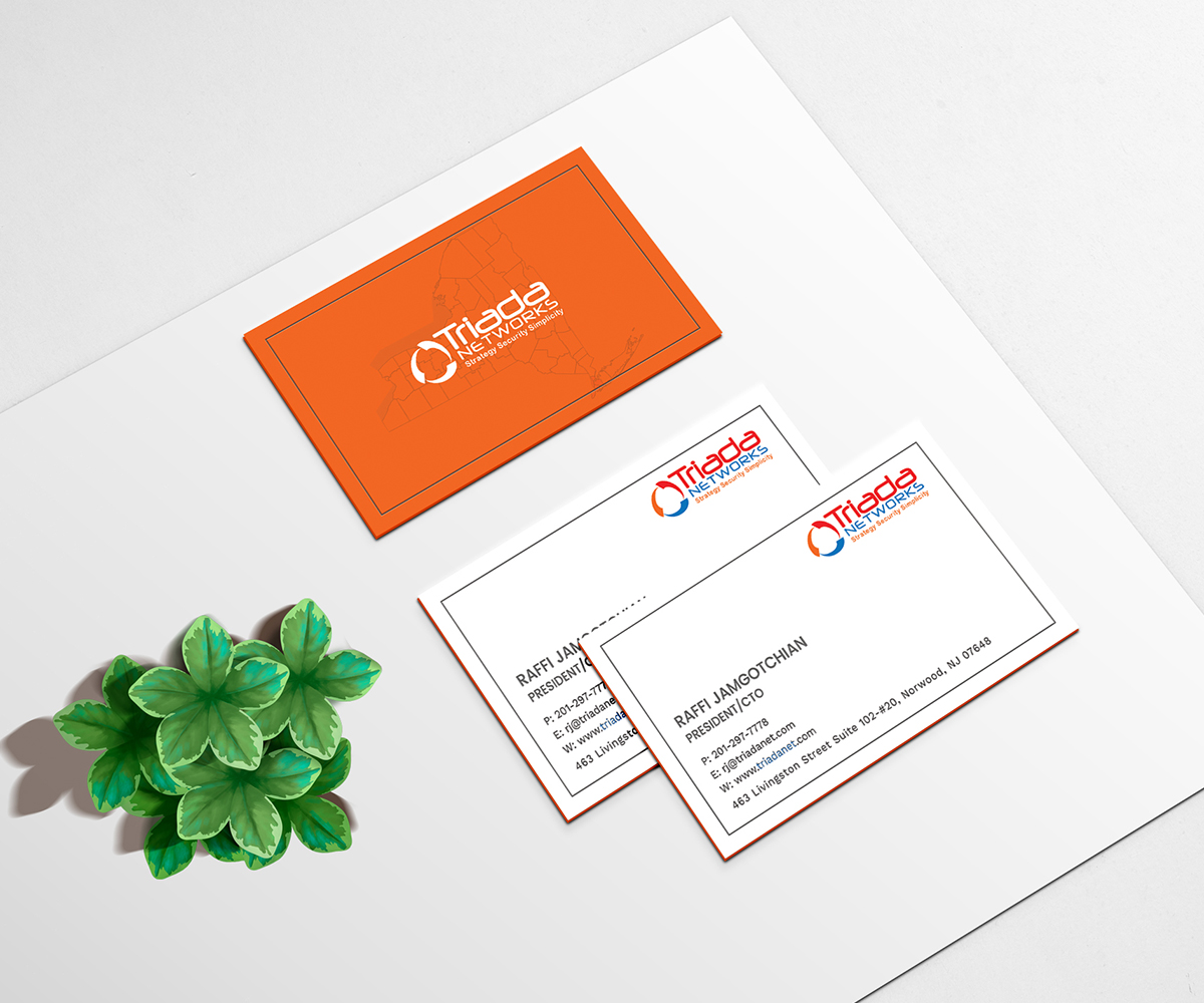 Diseño de Tarjeta de Presentación por Graphic Flame para Triada Networks LLC | Diseño #14888951