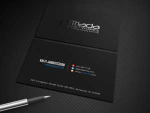 Business Card Design by Graphic Flame for Triada Networks LLC | Design: #14888954