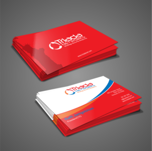 Triada Networks Business Card Design | Business Card Design by vintana