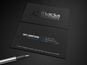 Business Card Design by Tripti Ranjan Gain for Triada Networks LLC | Design: #14881878