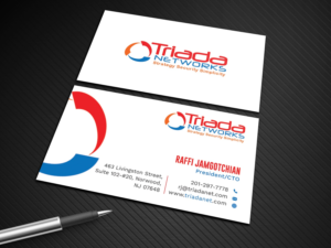 Business Card Design by Tripti Ranjan Gain for Triada Networks LLC | Design: #14881880