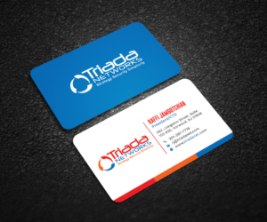 Business Card Design by Tripti Ranjan Gain for Triada Networks LLC | Design: #14881900