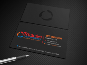Business Card Design by Tripti Ranjan Gain for Triada Networks LLC | Design: #14896044