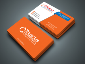 Business Card Design by zahidrabby.bigc for Triada Networks LLC | Design: #14904958