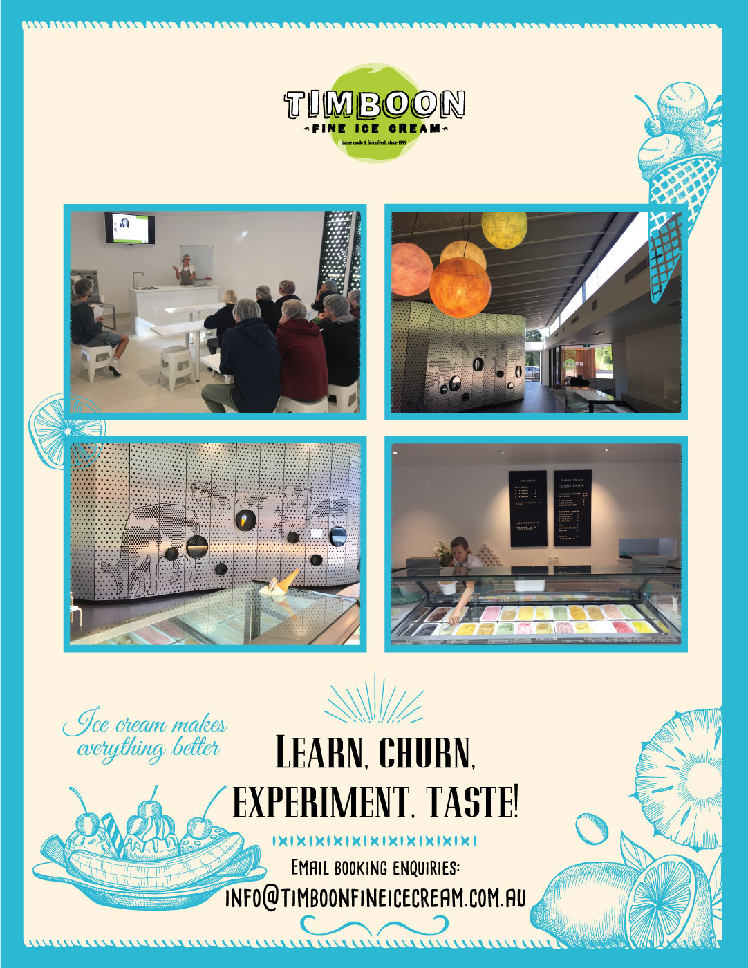 Flyer-Design von eduard131 für Timboon Fine Ice cream | Design #14880582