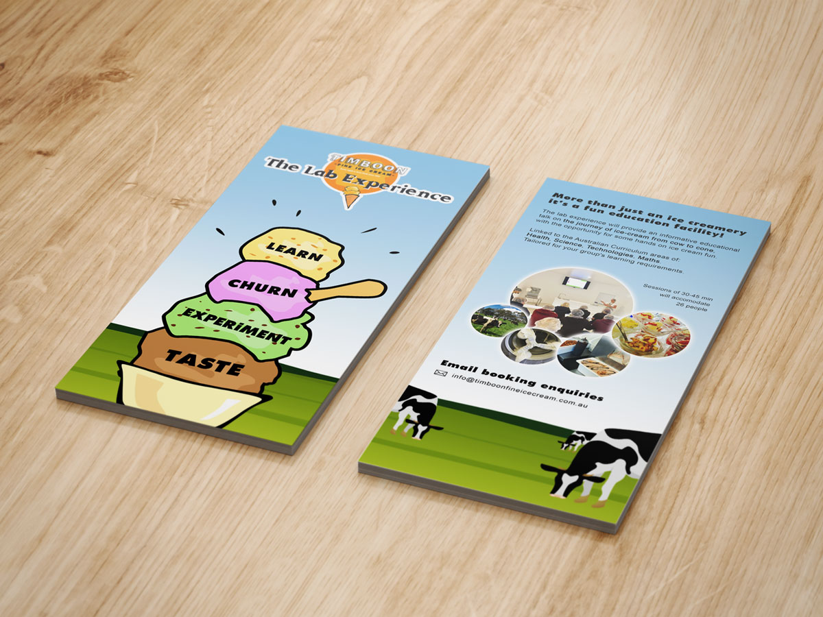 Flyer-Design von PRstudios für Timboon Fine Ice cream | Design #14909052